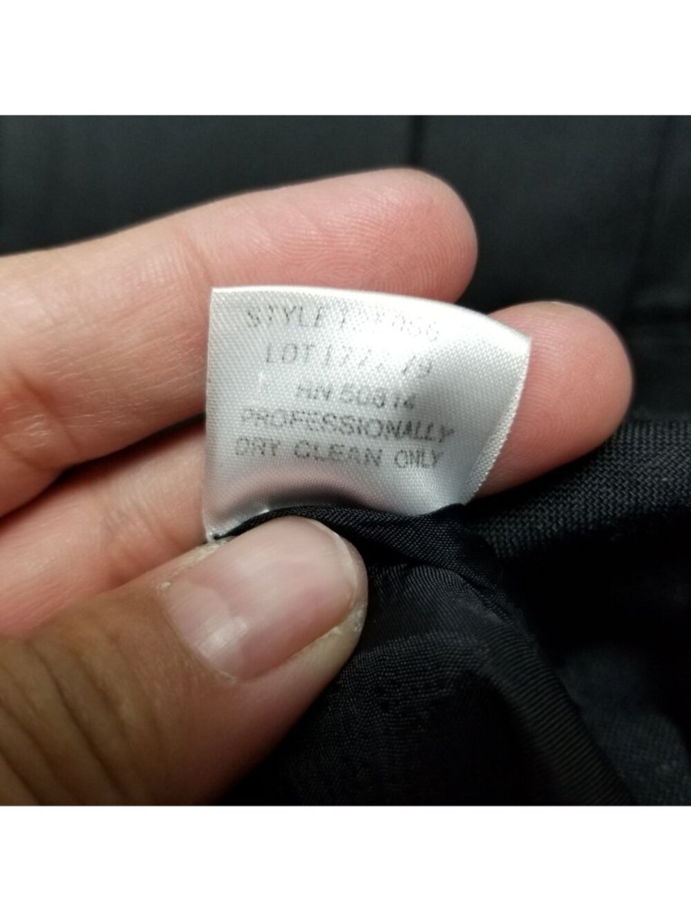 Tahari Dress Womens 8 Black Sleeveless Academia Linen Blend Sheath *Read* - Picture 6 of 12